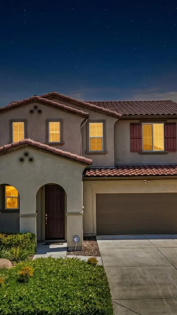 7809 Finnhorse Way, Sacramento at twilight
